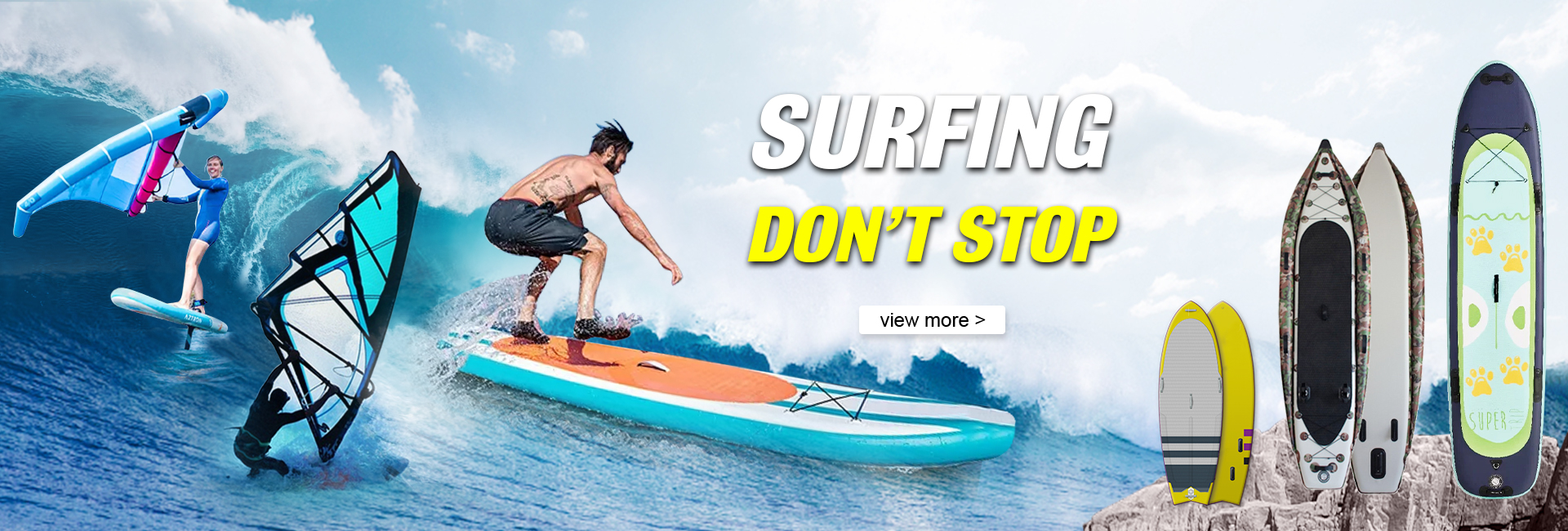 Inflatable sup surfboard paddle board